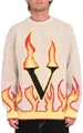 Volcom Fergadelic Sweater Dirty White