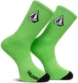 Volcom Full Stone Sock 3Pk Electric Green - One Size